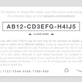 AMAZON Gift Card PLAY