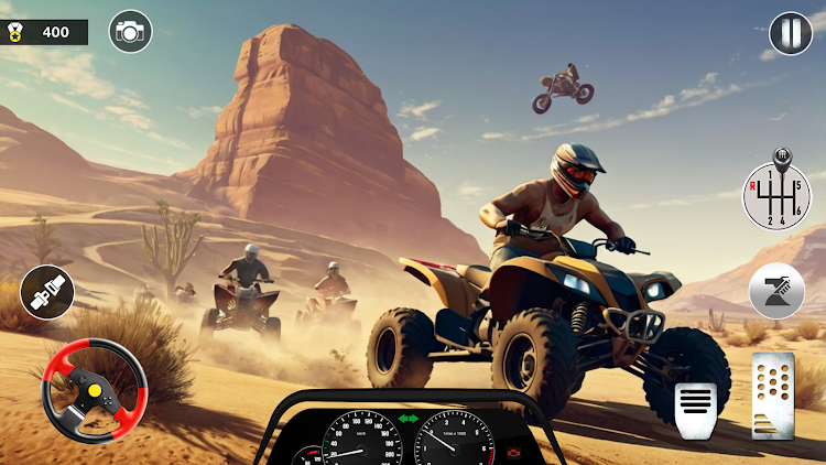 #1. ATV Quad Bike 3d:Offroad Mania (Android) By: Gameboost Studio Inc.