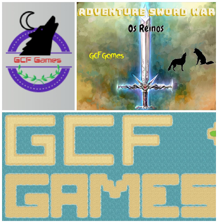 #1. Adventure Sword War: Os Reinos (Android) By: GCF Games