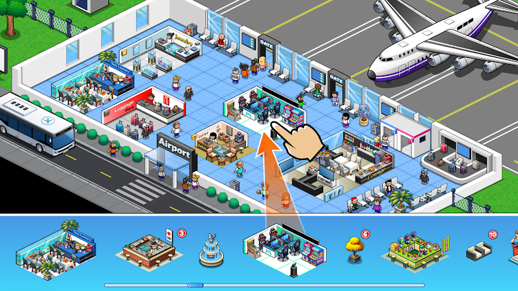 #7. Air Life: Aviation Tycoon (Android) By: Alphaquest Game Studio