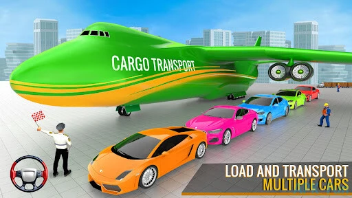 Airplane Pilot Car Transporter Screenshot Image