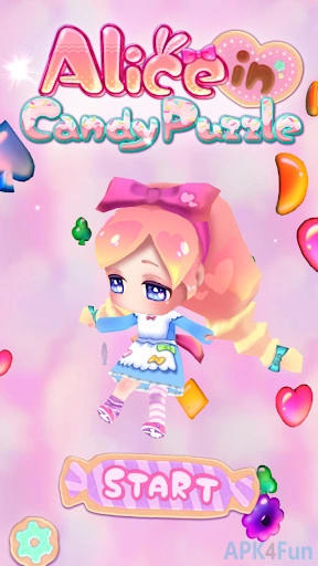 Alice in Candy Puzzle Screenshot Image