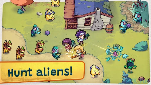 Alien Food Invasion Screenshot Image