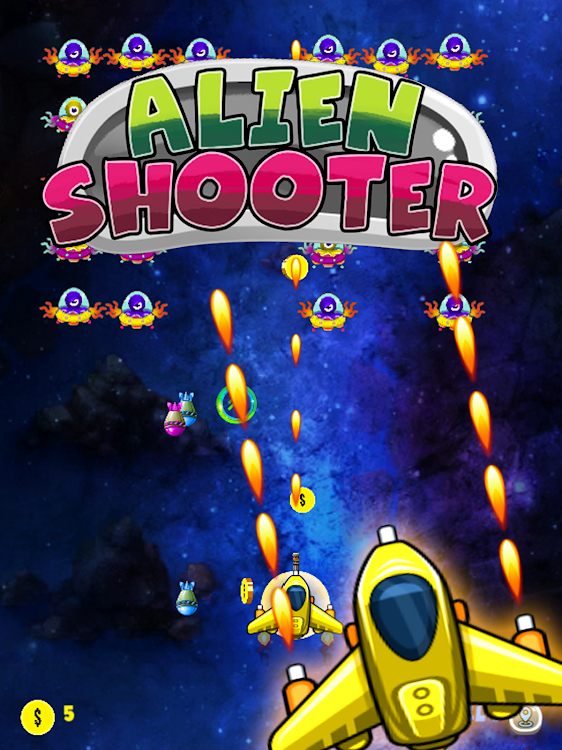 #1. Alien Invader Galaxy Shooter (Android) By: Faa22thip