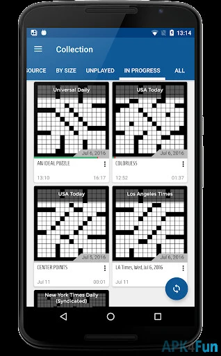 Alphacross Crossword Screenshot Image