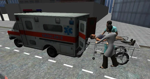 Ambulance Parking 3D Extended Screenshot Image