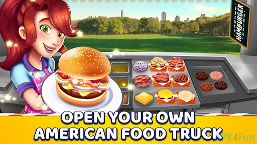 American Burger Truck Screenshot Image