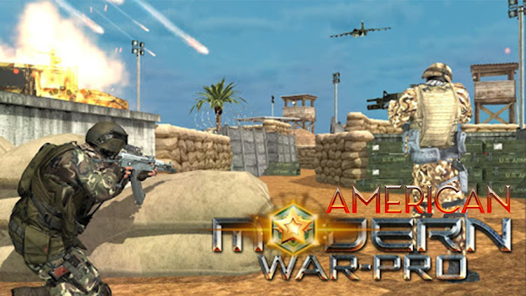 #1. American Modern War Pro Game (Android) By: Gamezeniq Technologies