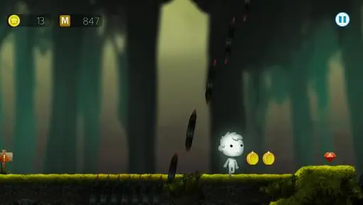 Angel Boy Scary Forest Screenshot Image