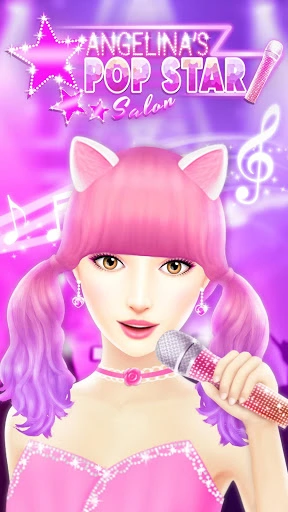 Angelina's Pop Star Salon Screenshot Image