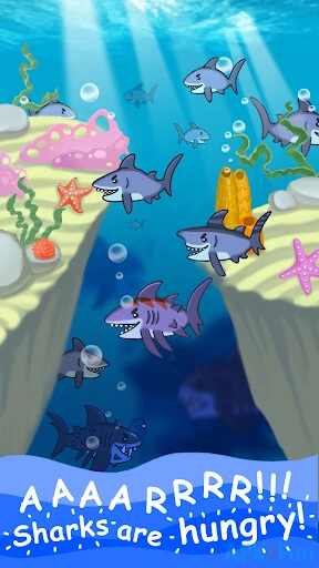 Angry Shark Evolution Screenshot Image