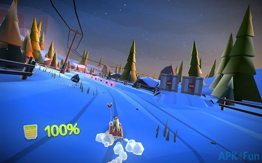 Animal Adventure: Downhill Rush Screenshot Image