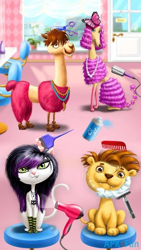 Animal Hair Salon Screenshot Image