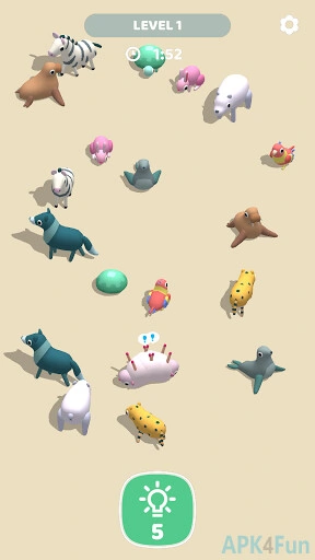 Animal Match 3D Screenshot Image