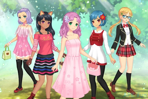 Anime Dress Up Screenshot Image