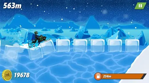 Arctic Cat Snowmobile Racing Screenshot Image