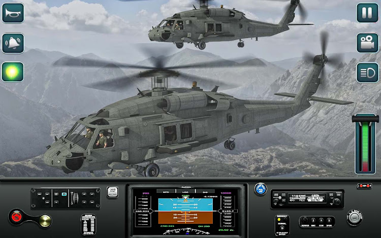 #1. Army Helicopter Transport Game (Android) By: Barracuda Games - Good Shooting and Action Games