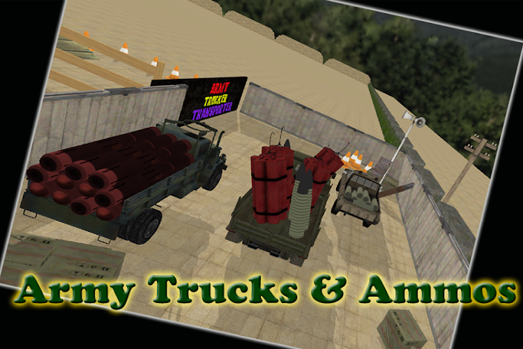 #1. Army Trucker Transporter 3D (Android) By: MouthShut Games