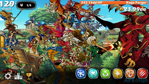 Army of Goddess Tap Screenshot Image