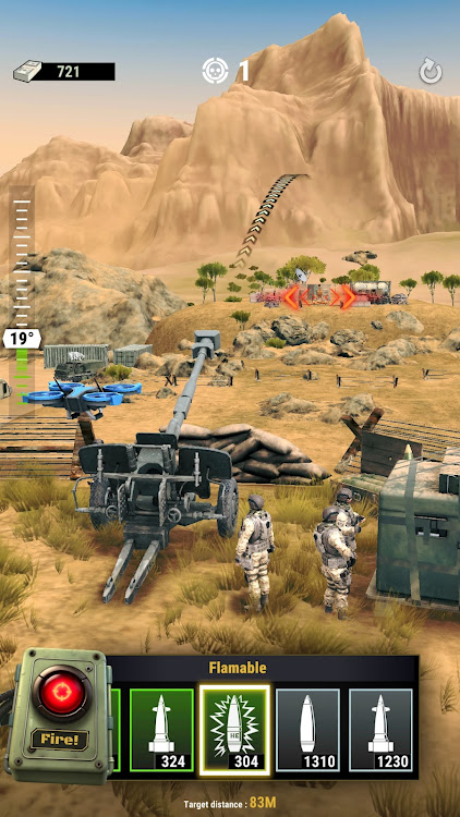 #1. Artillery: Fight For America (Android) By: Dats Games