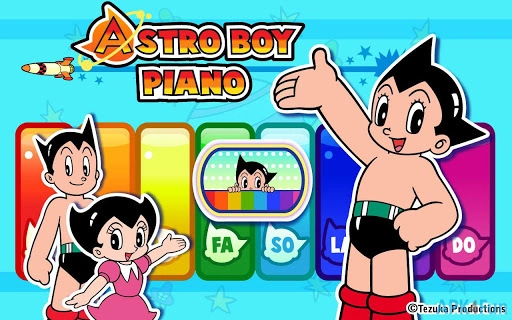 Astro Boy Piano Lite Screenshot Image