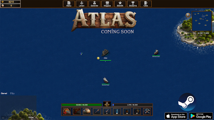 #1. Atlas Online (Android) By: Noble Legacy Entertainment