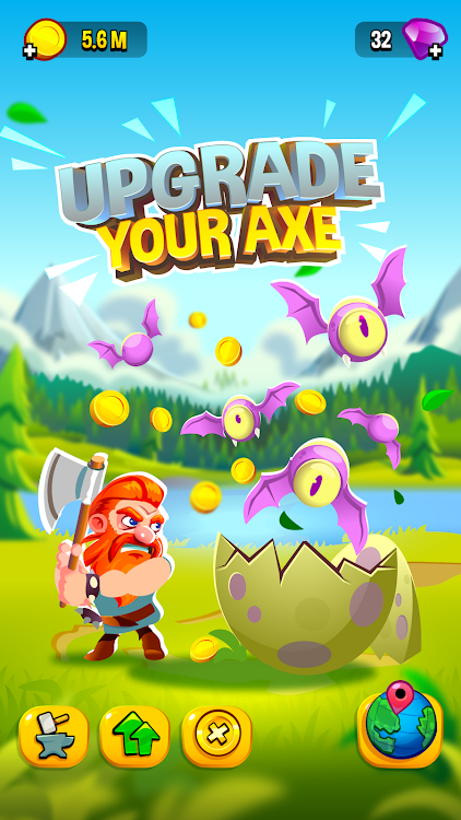 #1. Axe Clicker (Android) By: Edenap