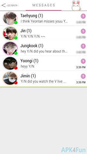 BTS Messenger 2 Screenshot Image