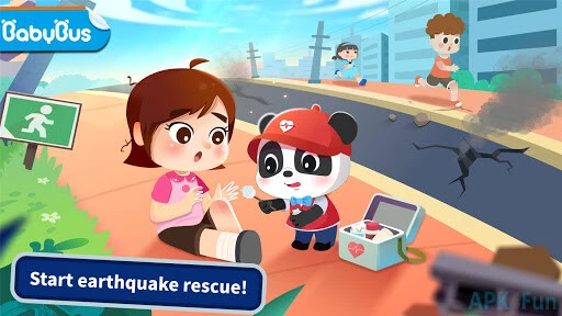 Baby Panda Earthquake Safety 4 Screenshot Image