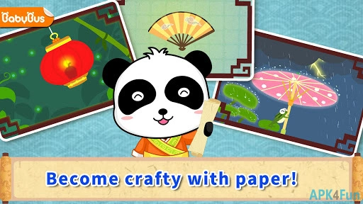 Baby Panda Papermaking Screenshot Image