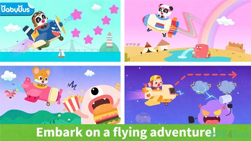 Baby Panda's Airplane Screenshot Image