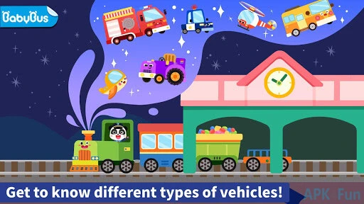 Baby Panda's Book of Vehicles Screenshot Image