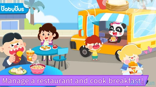 Baby Panda's Breakfast Cooking Screenshot Image