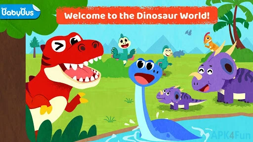 Baby Panda's Dinosaur World Screenshot Image