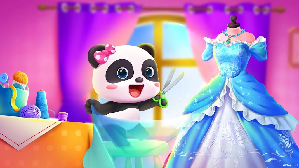 Baby Panda's Fashion Dress Up Screenshot Image