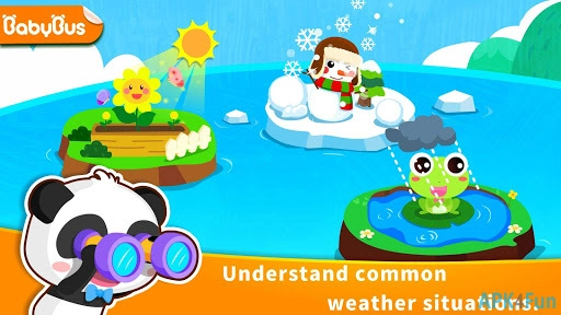 Baby Panda's Learning Weather Screenshot Image