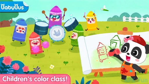 Baby Panda's Paint Colors Screenshot Image