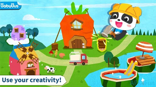 Baby Panda's Pet House Design Screenshot Image