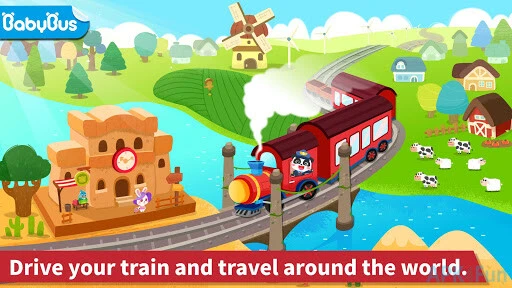 Baby Panda's Train Screenshot Image