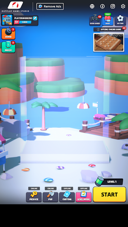 #1. Ball Drop And Merge 3D Online (Android) By: OUTPLAY GAME STUDIO