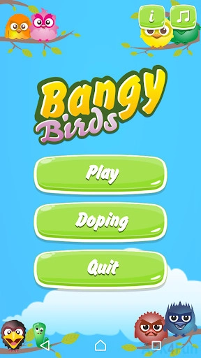 Bangy Birds Screenshot Image