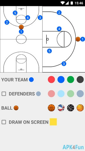 Basketball Clipboard Screenshot Image