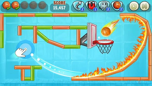 Basketball Shooting Star Screenshot Image