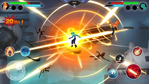 Battle Stick Warriors Legend Screenshot Image