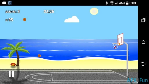 Beach Basketball Screenshot Image