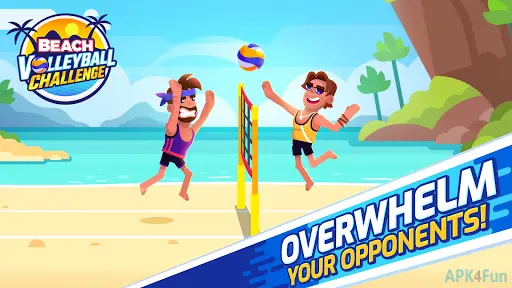 Beach Volleyball Challenge Screenshot Image