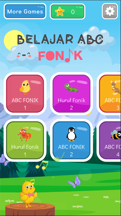 #1. Belajar ABC Fonik + Suara (B. (Android) By: Syumul Studio