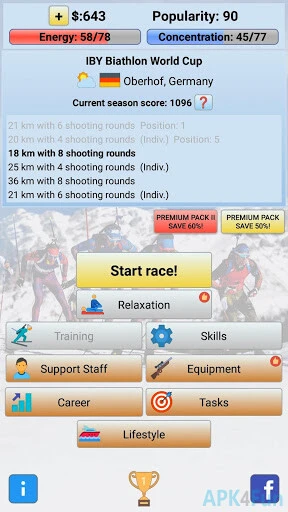 Biathlon Manager 2020 Screenshot Image