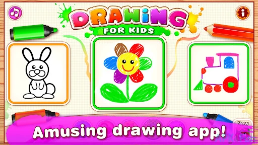 Bini Drawing For Kids Screenshot Image