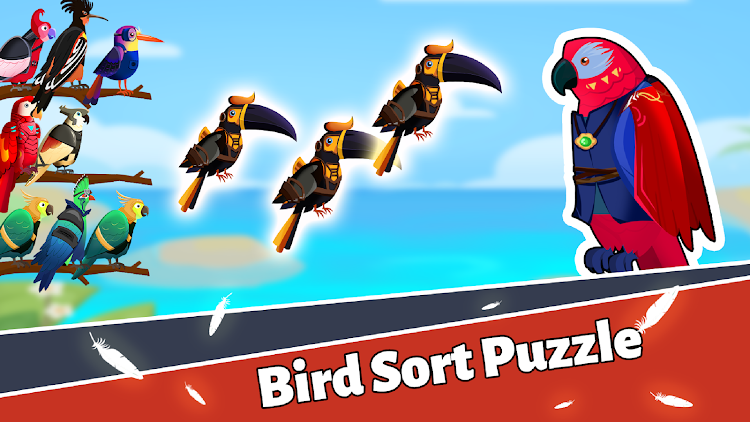 #1. Bird Puzzle - Color Game (Android) By: ETYBYTE